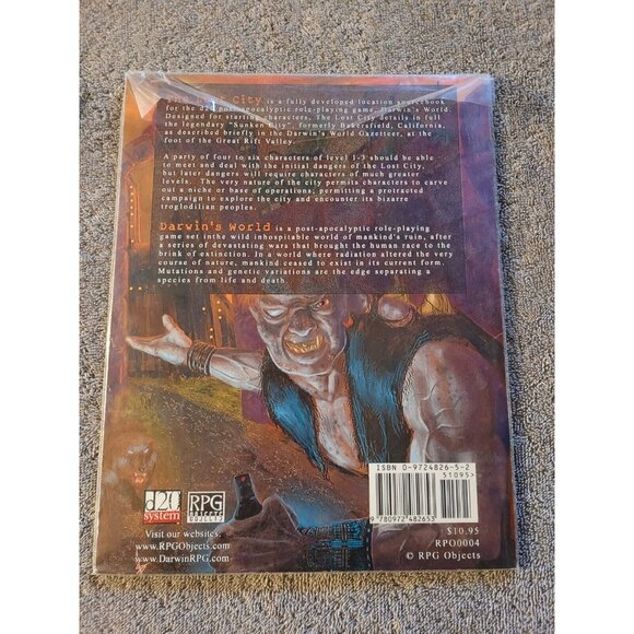 The Lost City by Dominic Covey Darwin's World RPG d20 - Picture 2 of 2